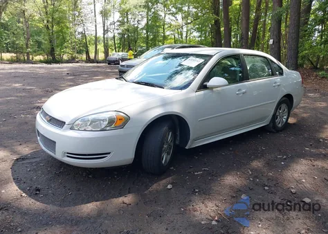 2014 Chevrolet Impala Limited Ls из США, поврежденный, VIN 2G1WA5E39E1176332